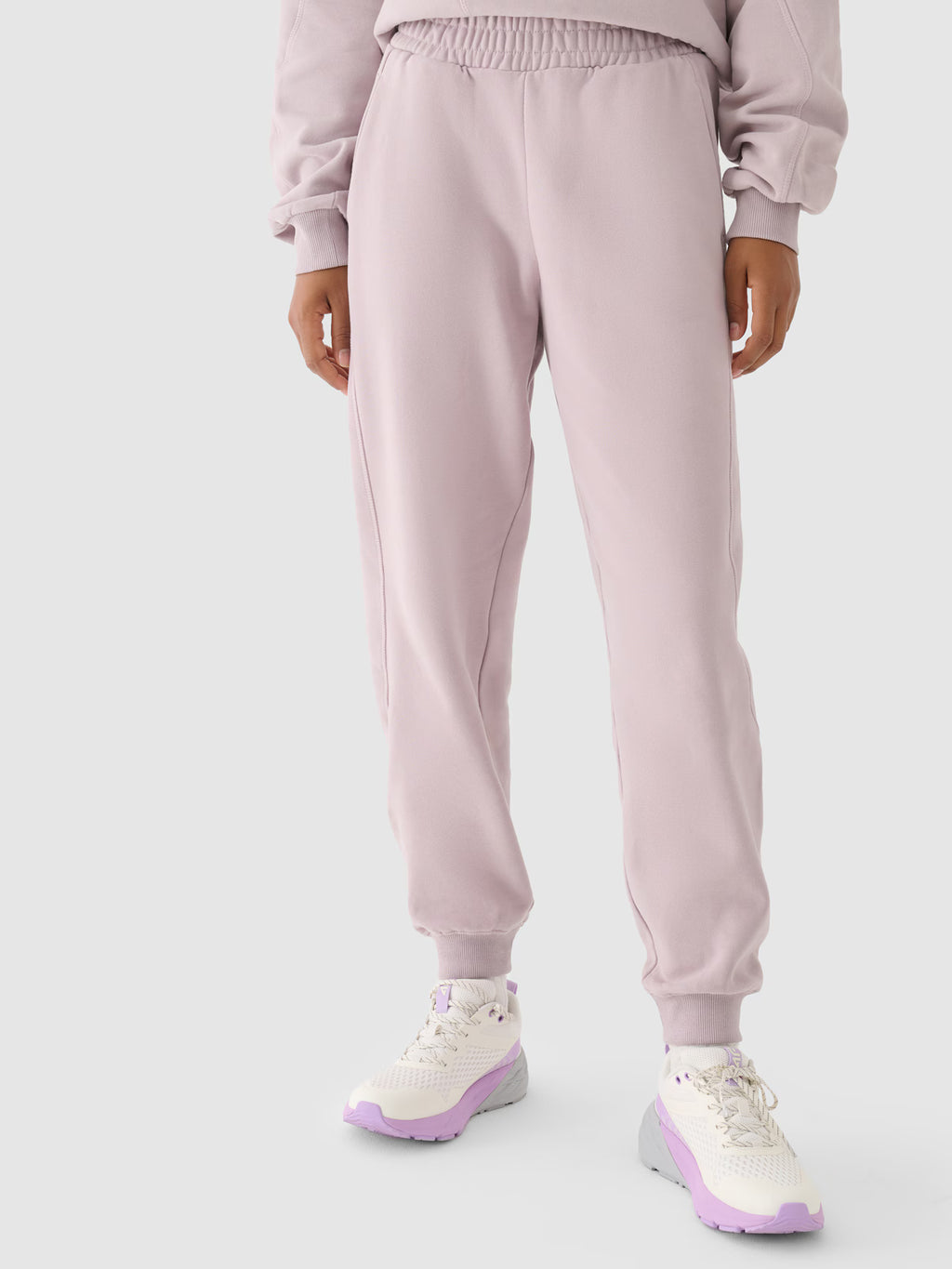 Spodnie dresowe oversize damskie 4F x Anna Lewandowska