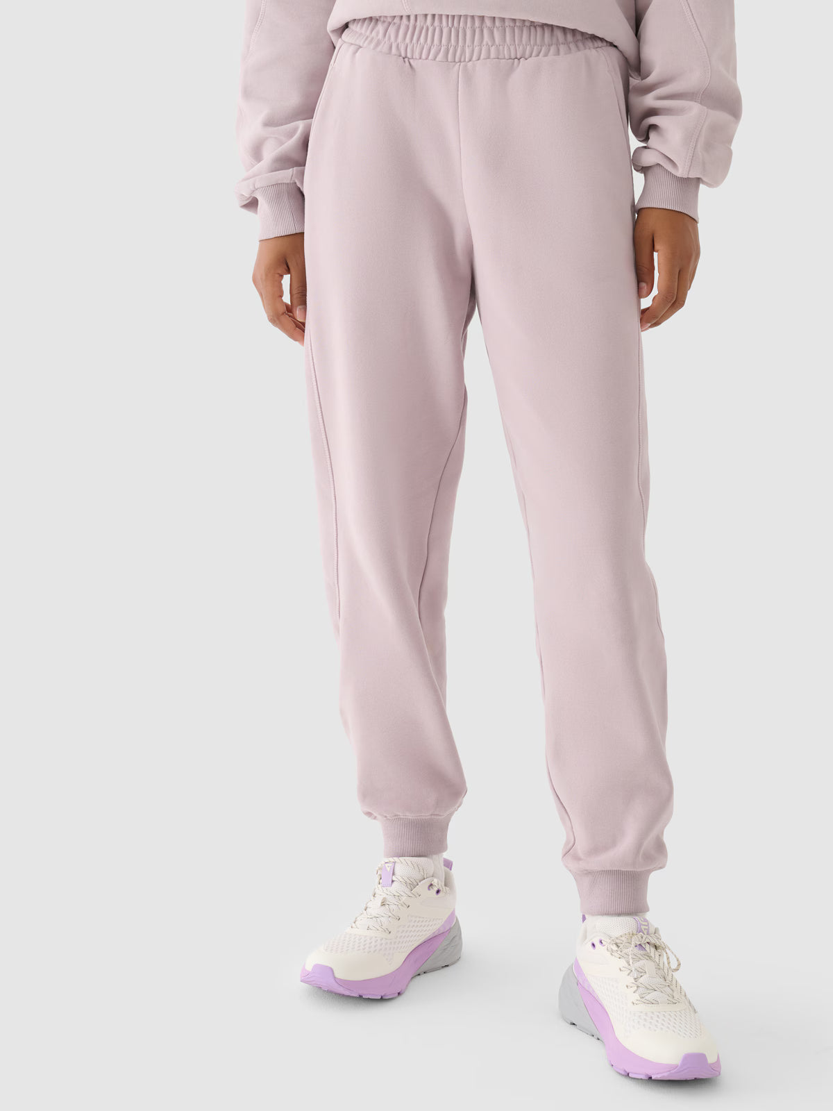 Spodnie dresowe oversize damskie 4F x Anna Lewandowska