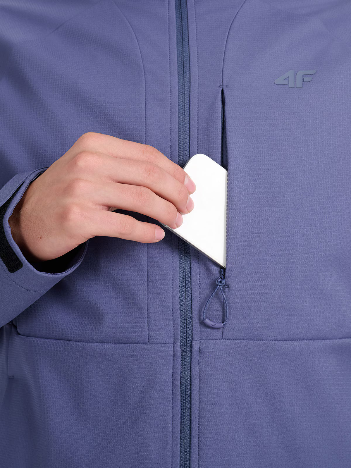 Kurtka softshell wiatroodporna membrana 10000 męska