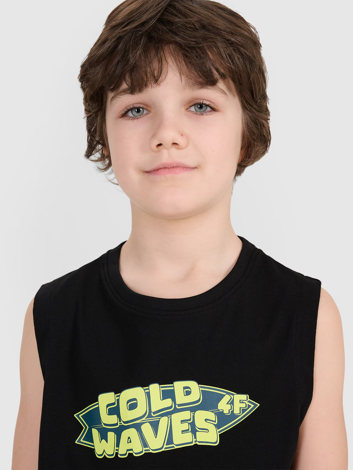 Tank top regular z nadrukiem chłopięcy