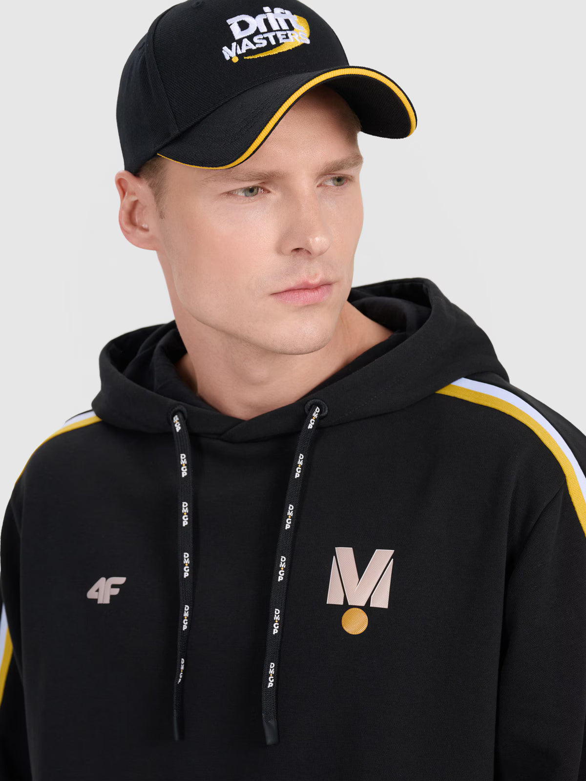 Bluza dresowa nierozpinana z kapturem uniseks 4F x Drift Masters