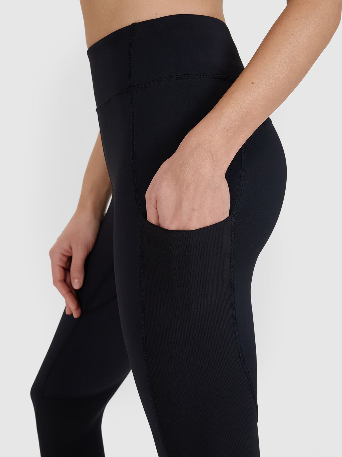 Legginsy treningowe z wysokim stanem damskie