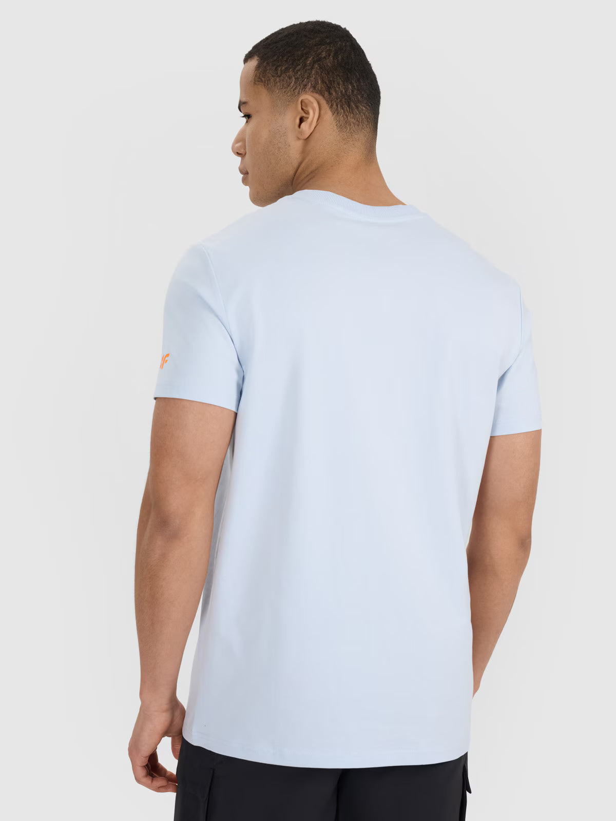 T-shirt regular z nadrukiem męski