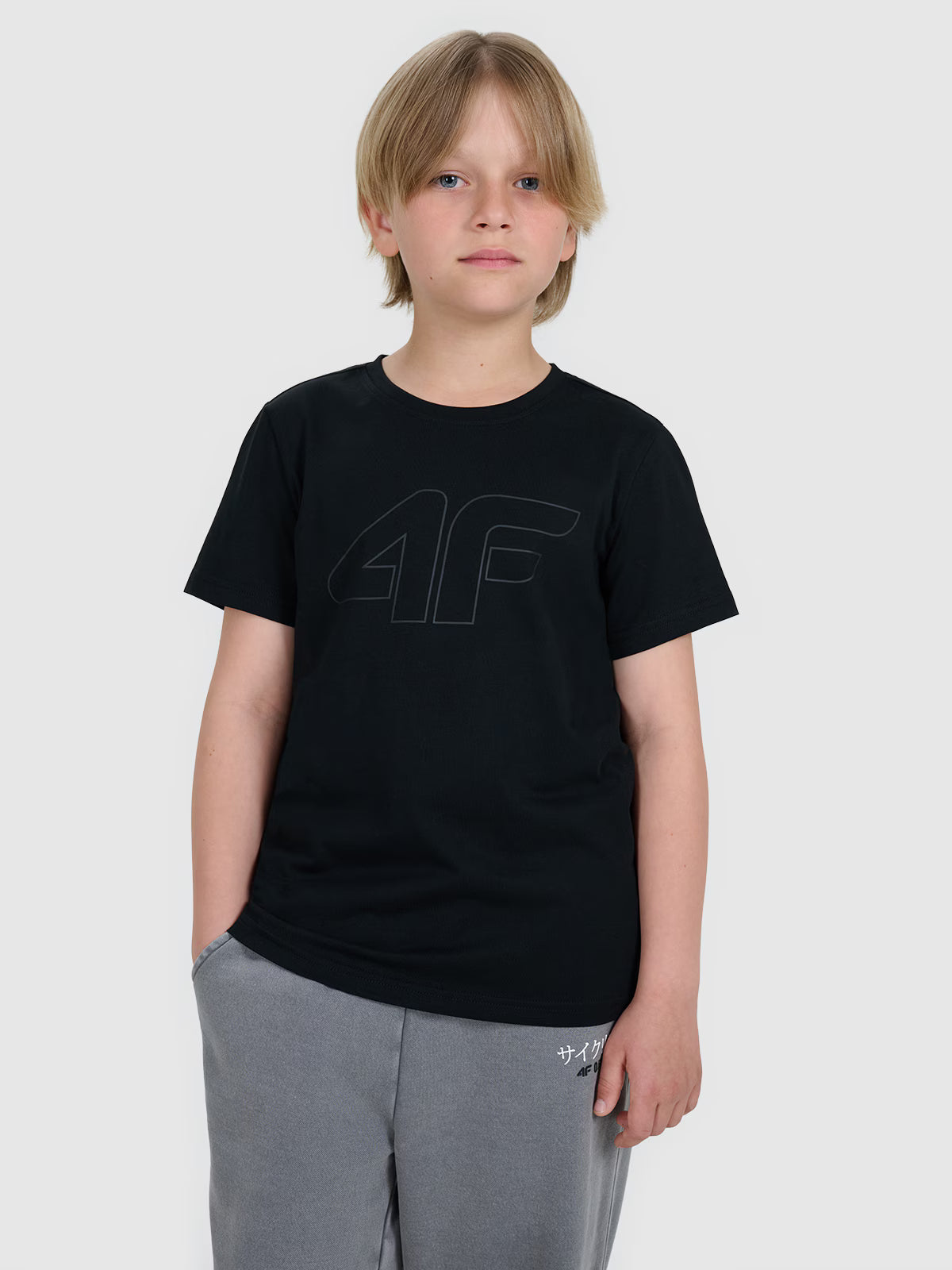 T-shirt regular z nadrukiem chłopięcy
