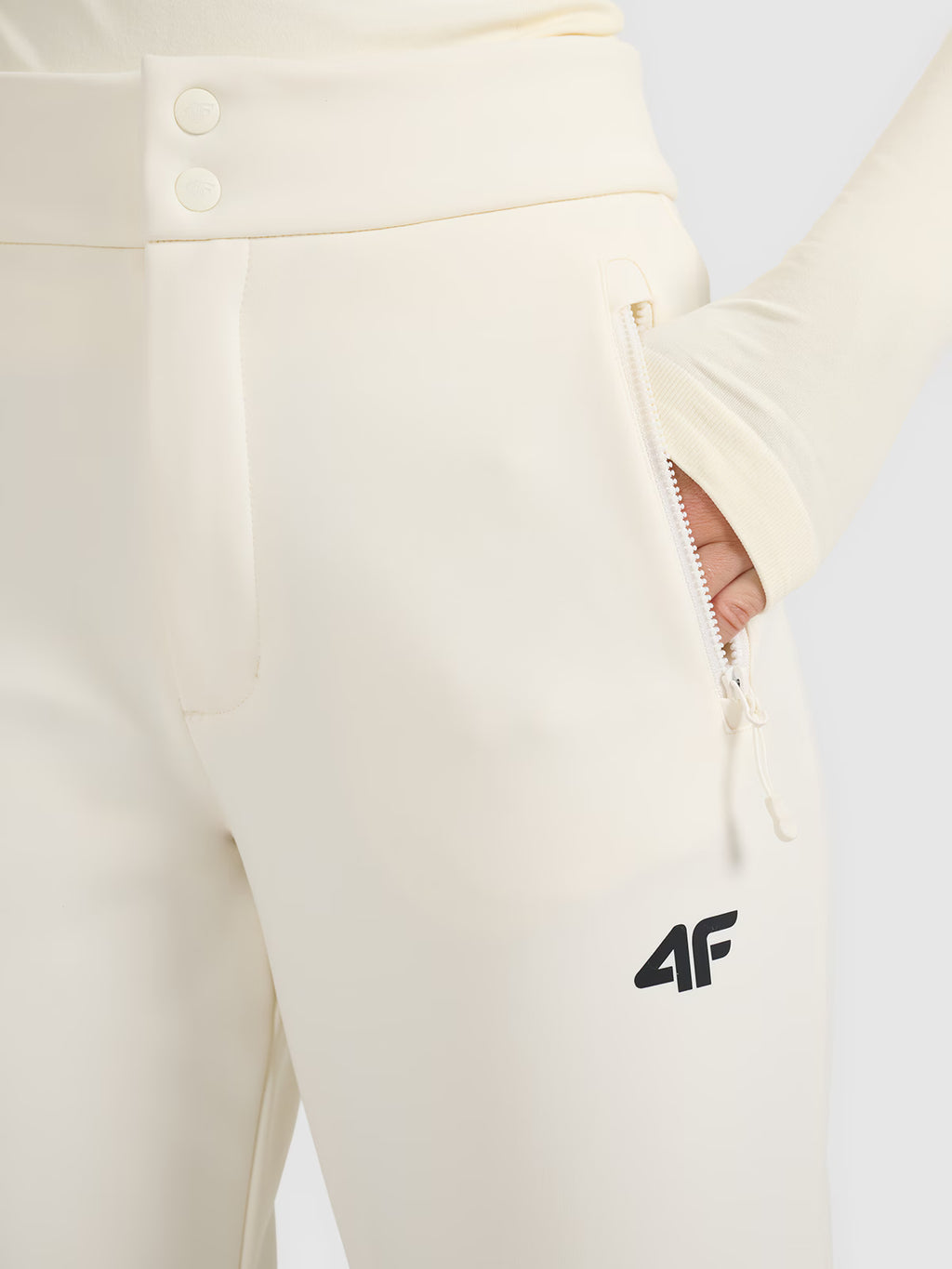 Spodnie narciarskie softshell membrana 10000 damskie