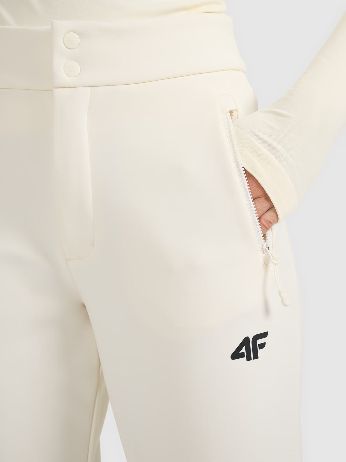 Spodnie narciarskie softshell membrana 10000 damskie