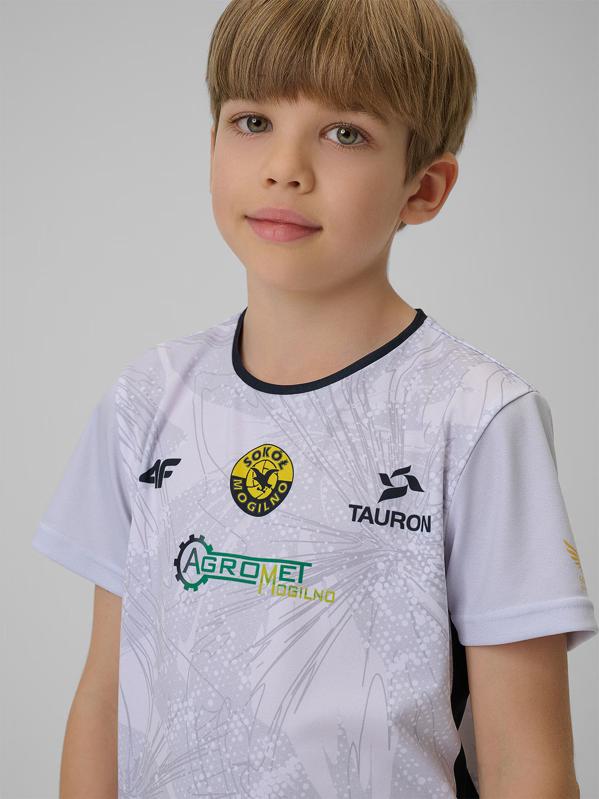 Koszulka meczowa replika domowa z sezonu 2025/26 dziecięca 4F x Sokół & Hagric Mogilno