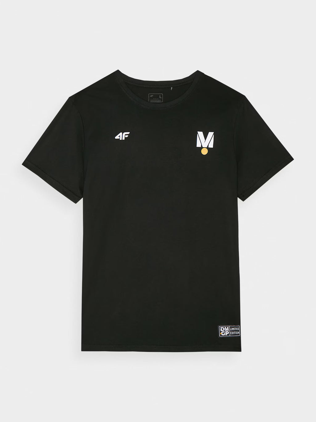 T-shirt regular z nadrukiem uniseks 4F x Drift Masters
