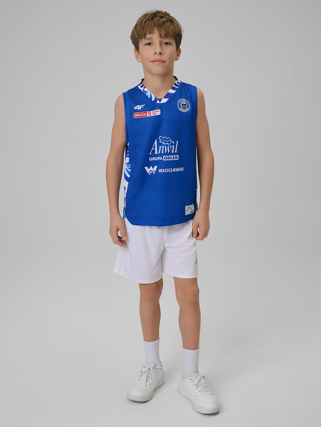 Koszulka meczowa replika wyjazdowa z sezonu 2025/26 dziecięca 4F x Anwil Włocławek