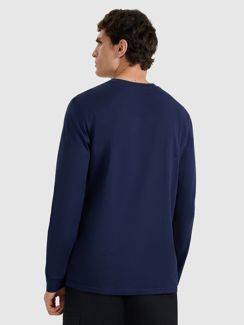 Longsleeve regular z nadrukiem męski