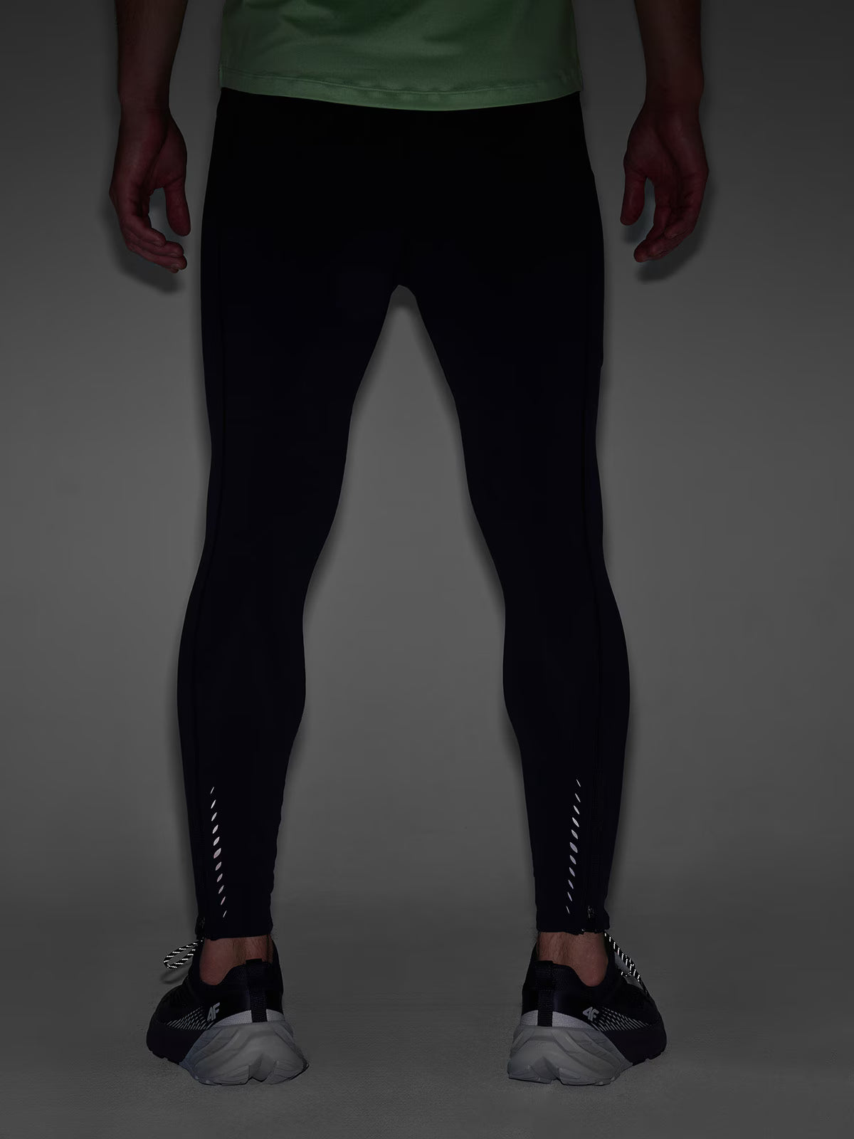 Legginsy do biegania szybkoschnące męskie