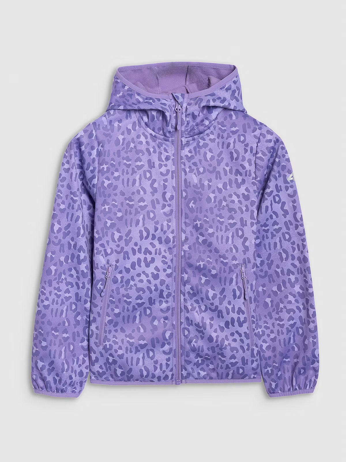 Kurtka softshell wiatroodporna membrana 5000 dziewczęca