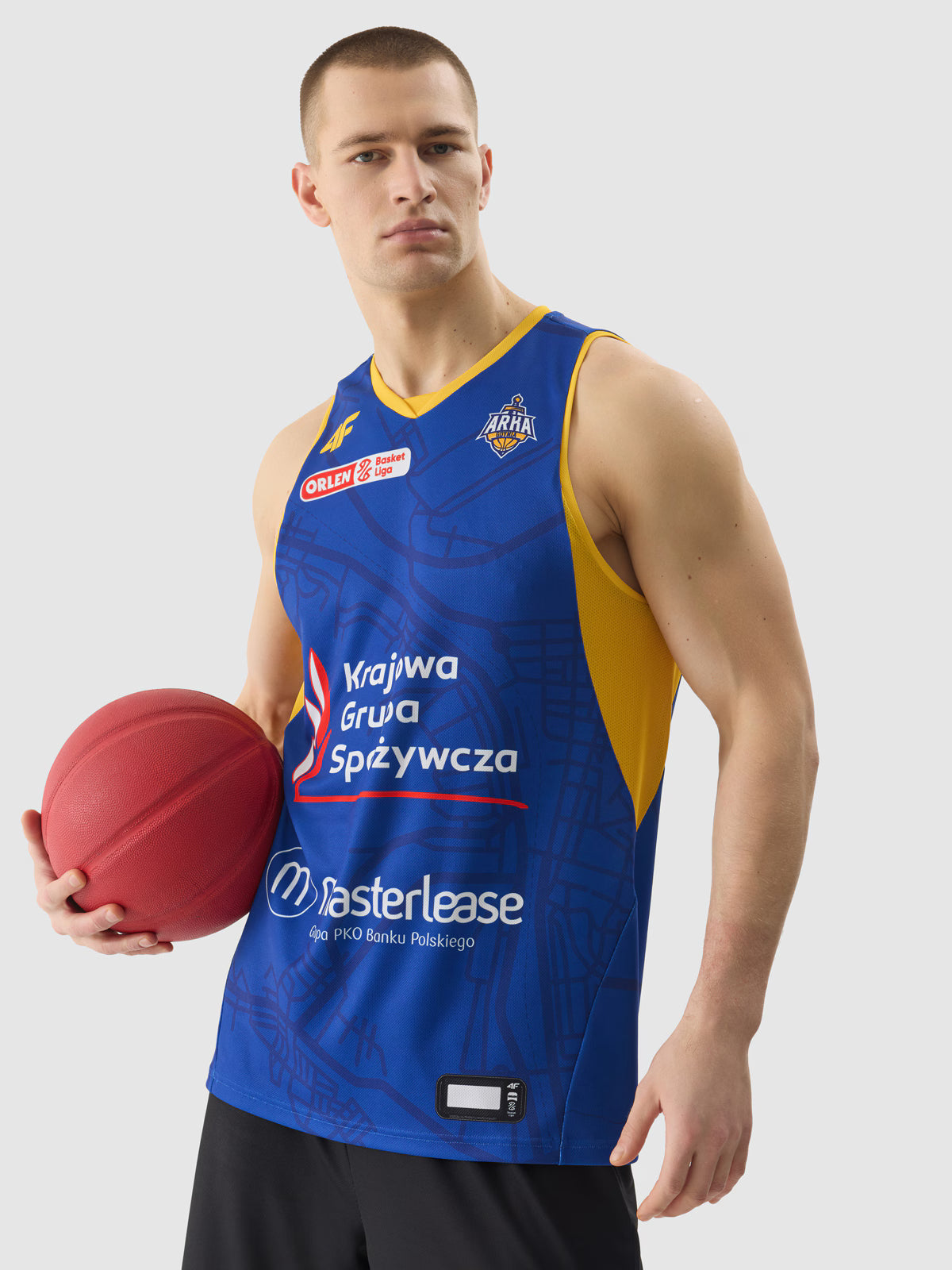 Koszulka meczowa replika domowa z sezonu 2023/24 męska 4F x Arka Gdynia