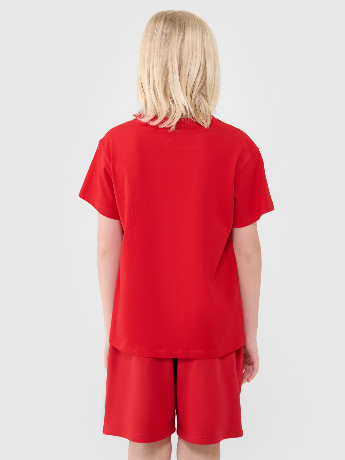 T-shirt oversize gładki chłopięcy
