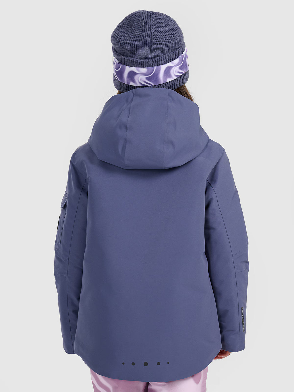 Kurtka snowboardowa membrana 8000 dziewczęca