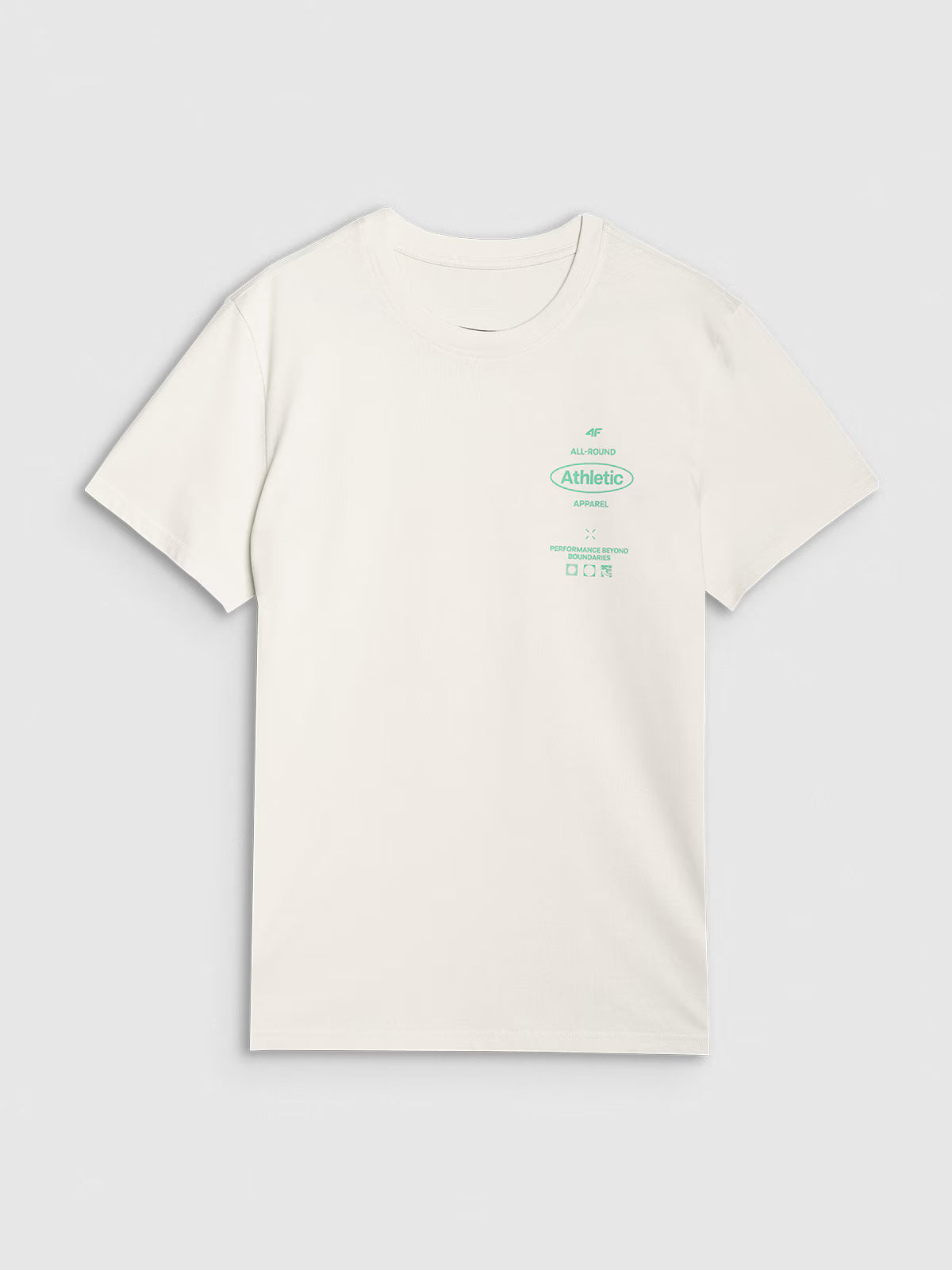 T-shirt regular z nadrukiem męski