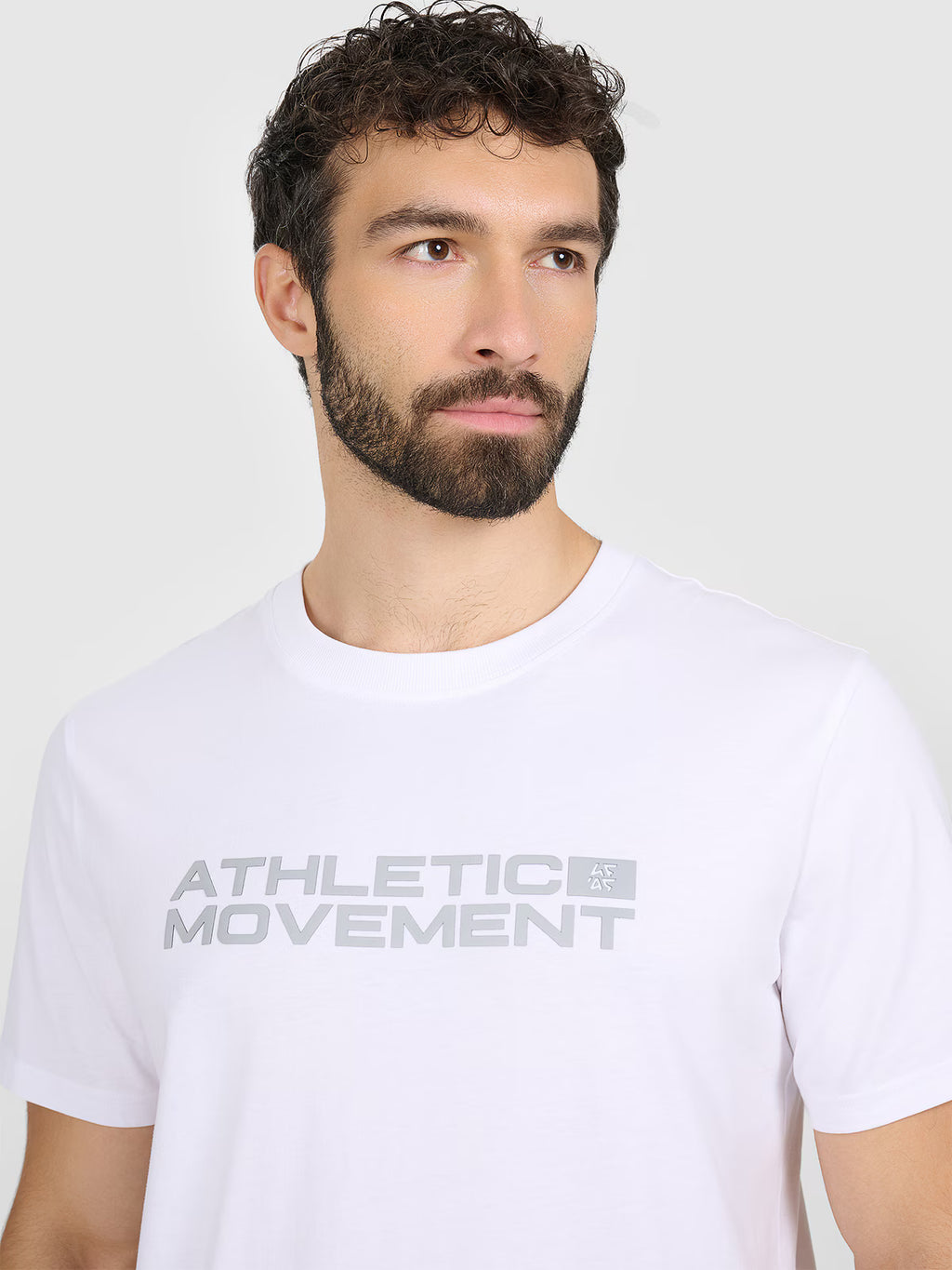 T-shirt regular z nadrukiem męski