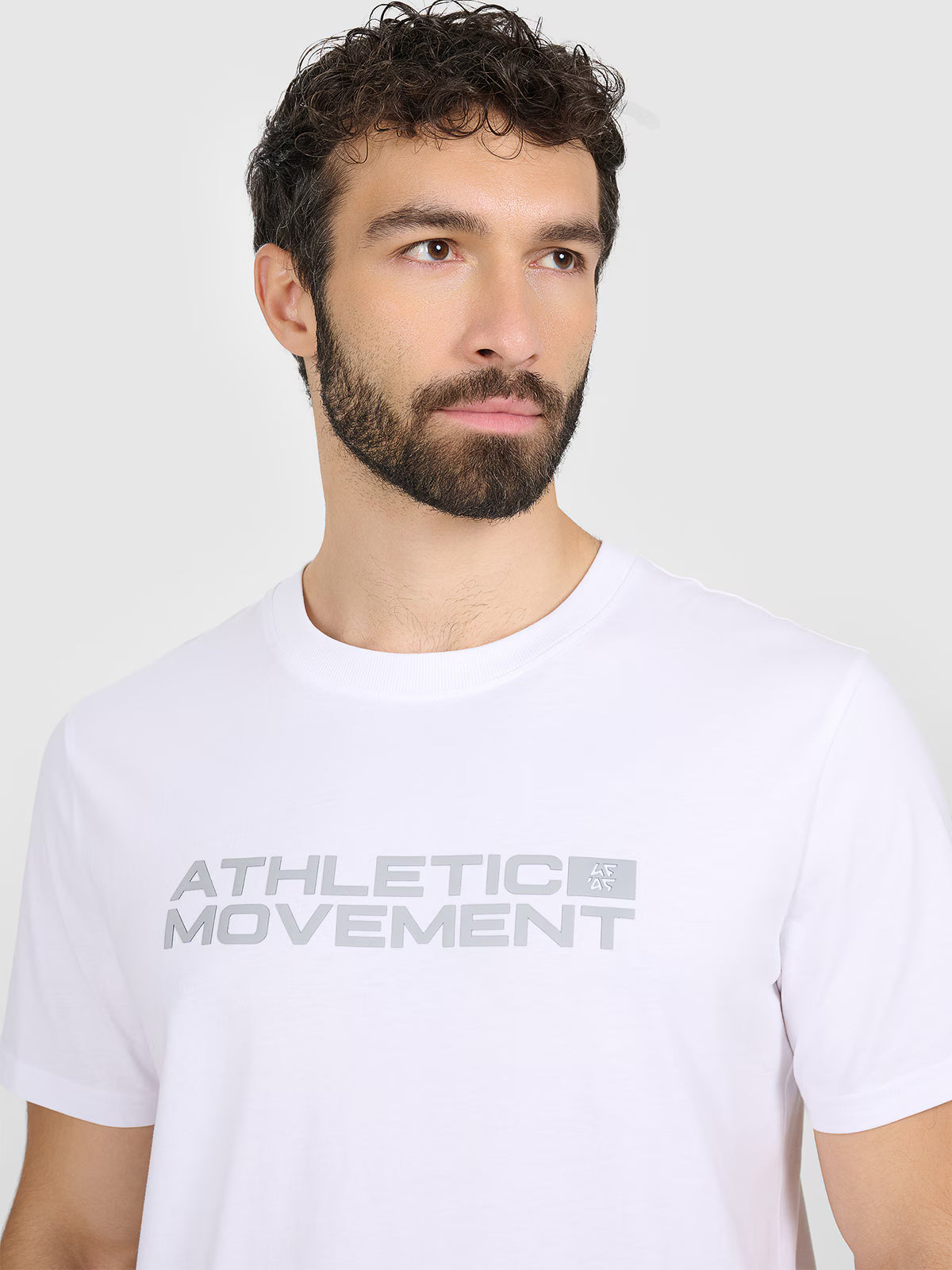 T-shirt regular z nadrukiem męski