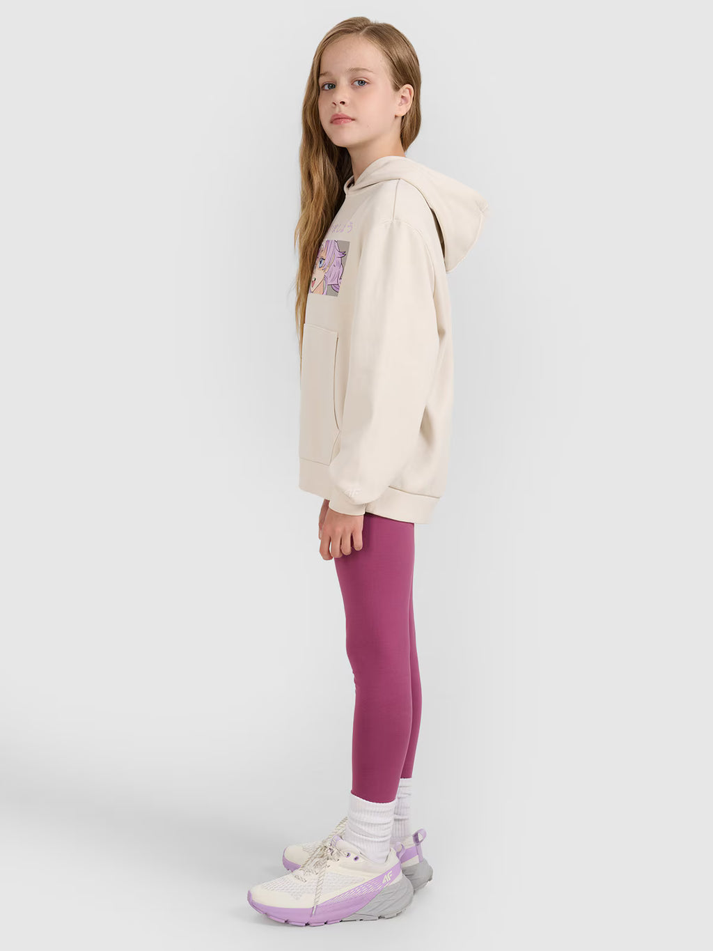 Legginsy dzianinowe dziewczęce
