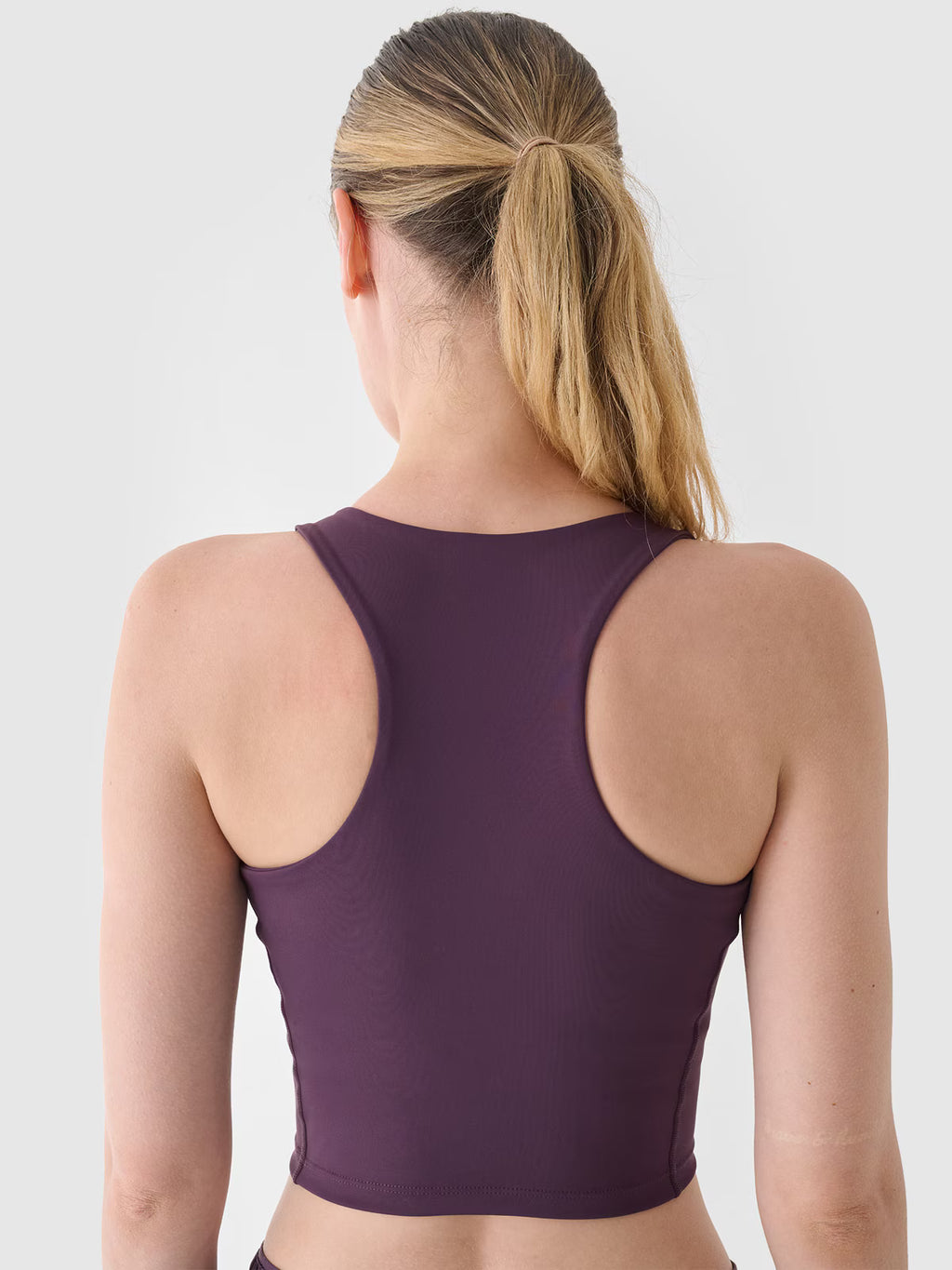 Crop top treningowy szybkoschnący damski