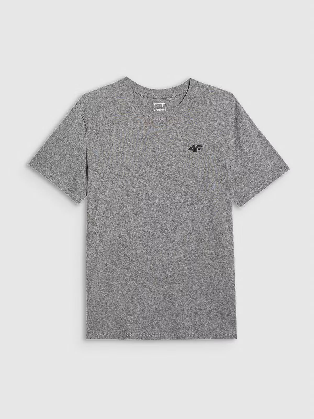 T-shirt regular gładki męski