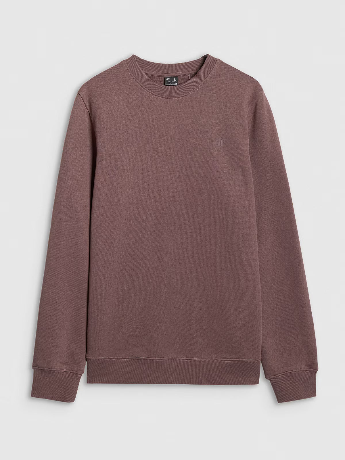 Bluza dresowa nierozpinana bez kaptura męska