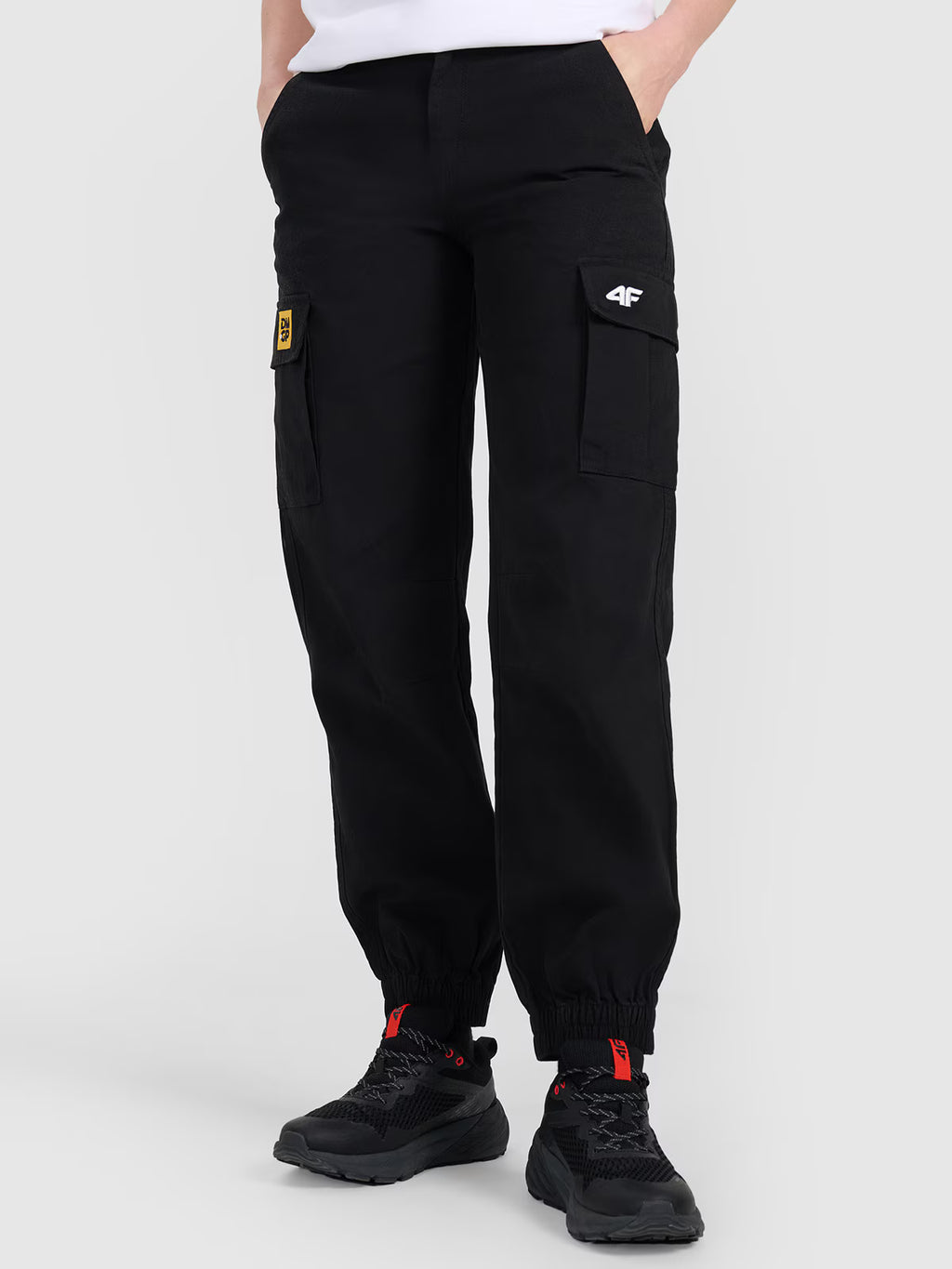 Spodnie casual cargo uniseks 4F x Drift Masters