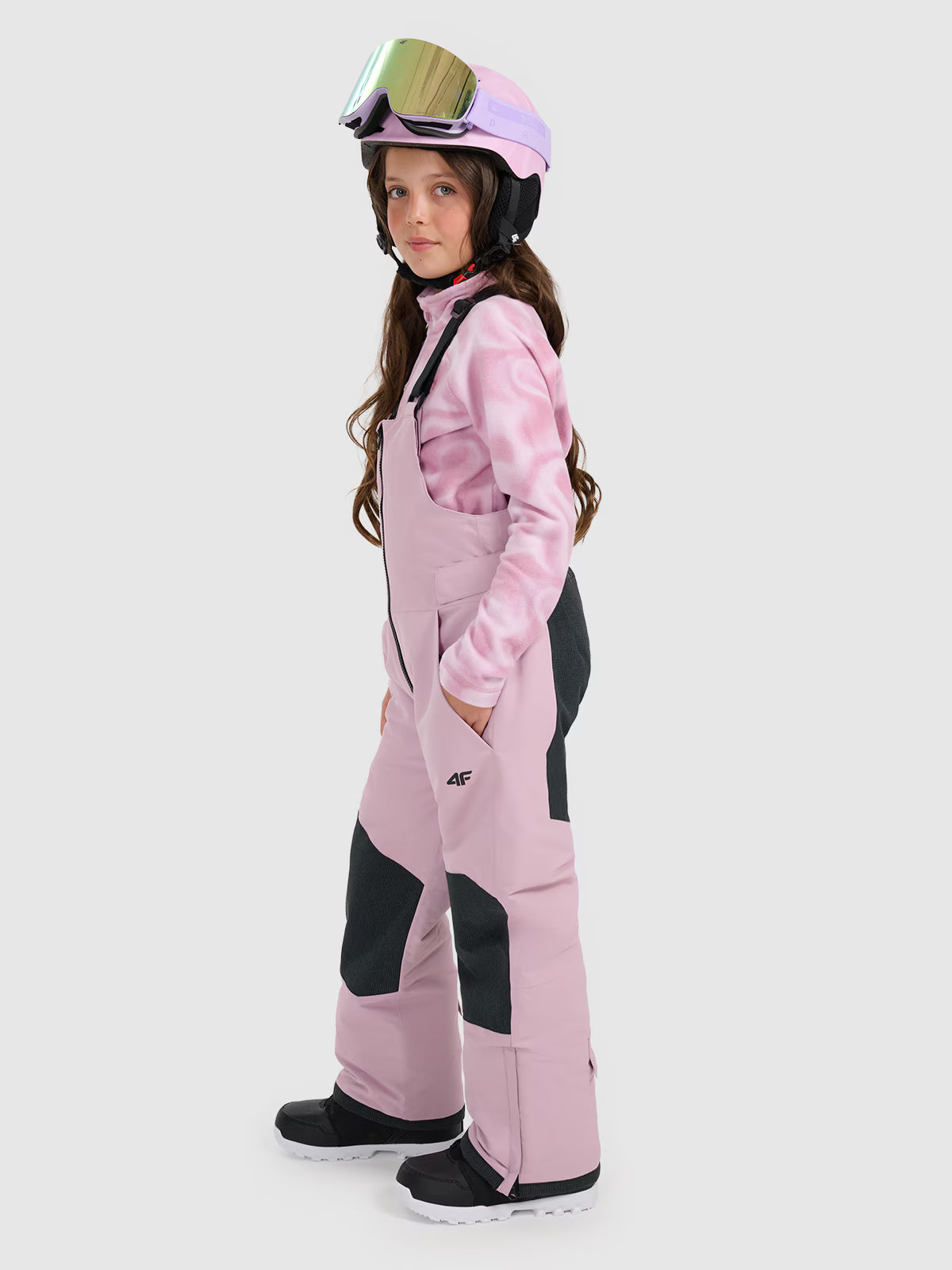 Spodnie snowboardowe membrana 10000 dziewczęce