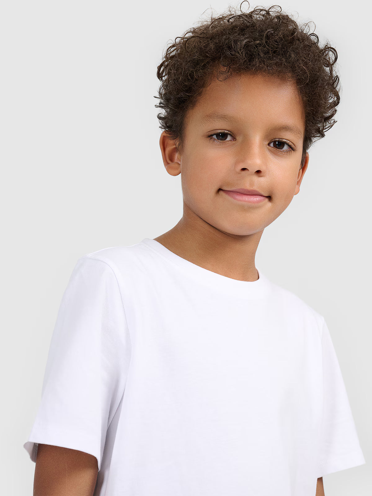 T-shirt oversize gładki chłopięcy