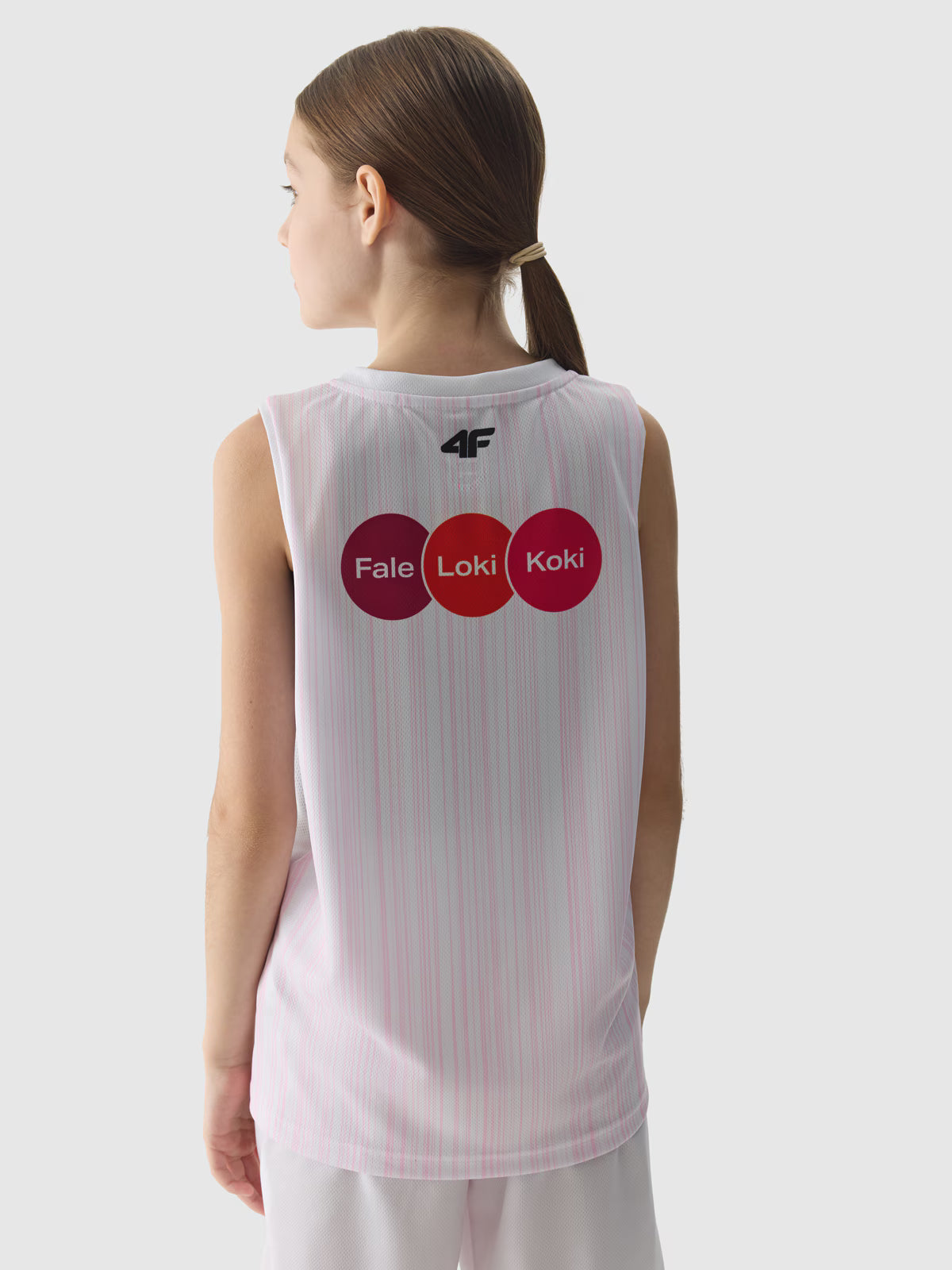 Tank top replika domowy z sezonu 2023/24 dziecięcy 4F x KS Basket 25 Bydgoszcz