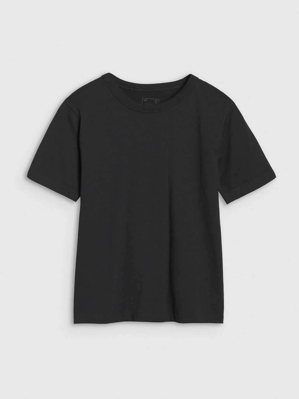T-shirt regular gładki damski