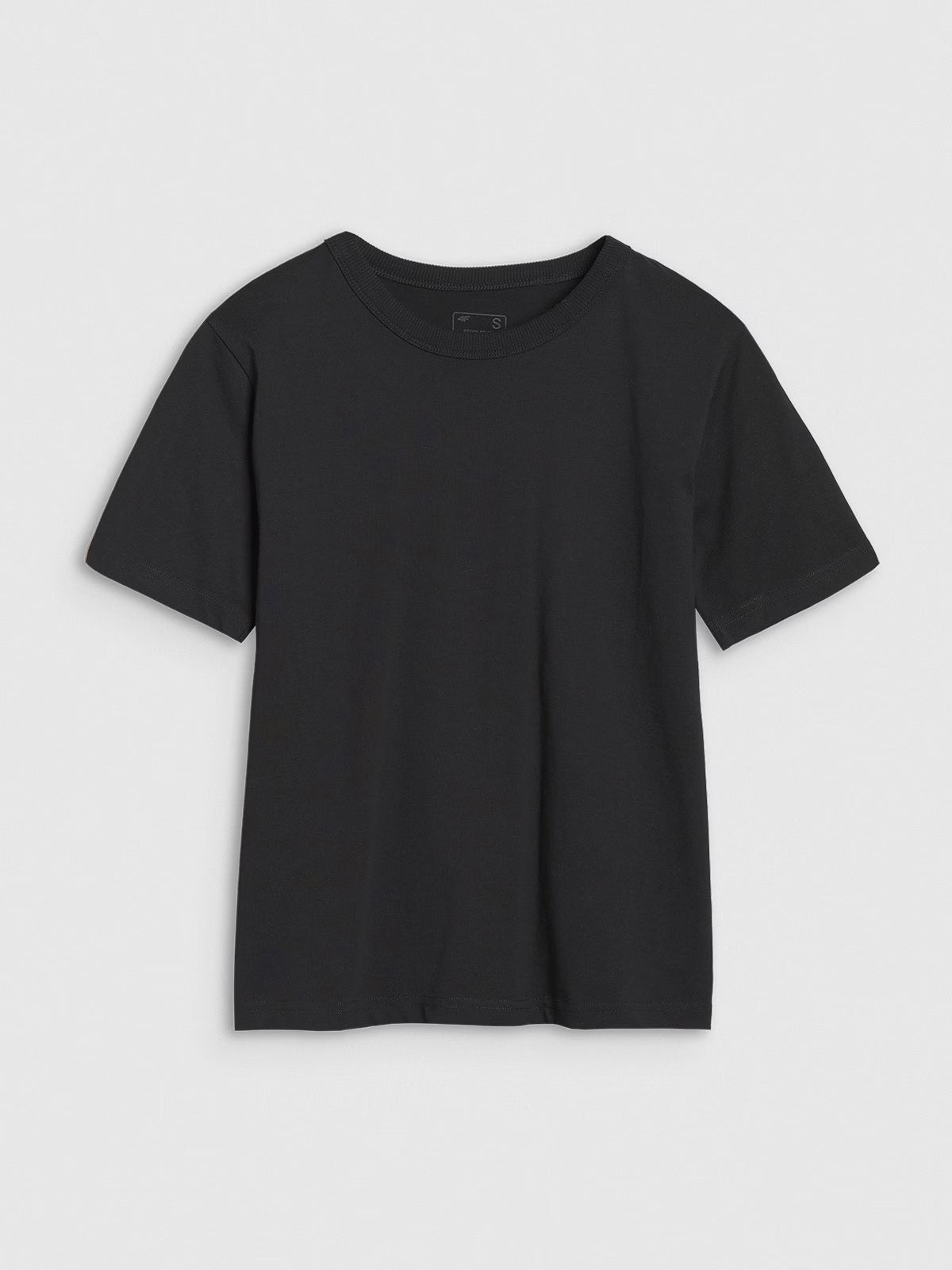 T-shirt regular gładki damski