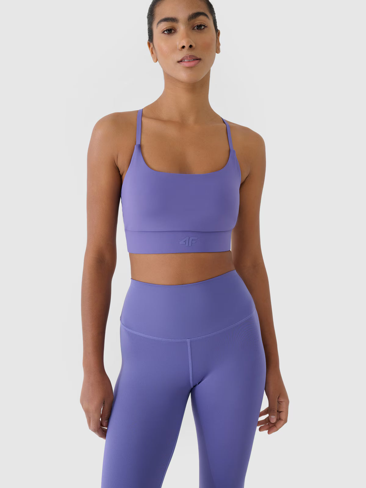 Legginsy treningowe z wysokim stanem damskie