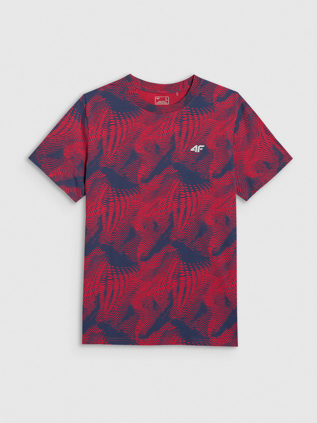 T-shirt regular z nadrukiem męski
