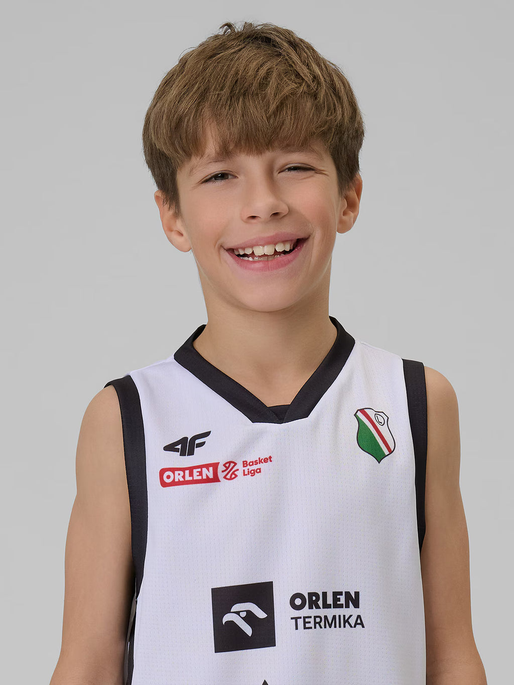 Koszulka meczowa replika domowa z sezonu 2025/26 dziecięca 4F x Legia Warszawa