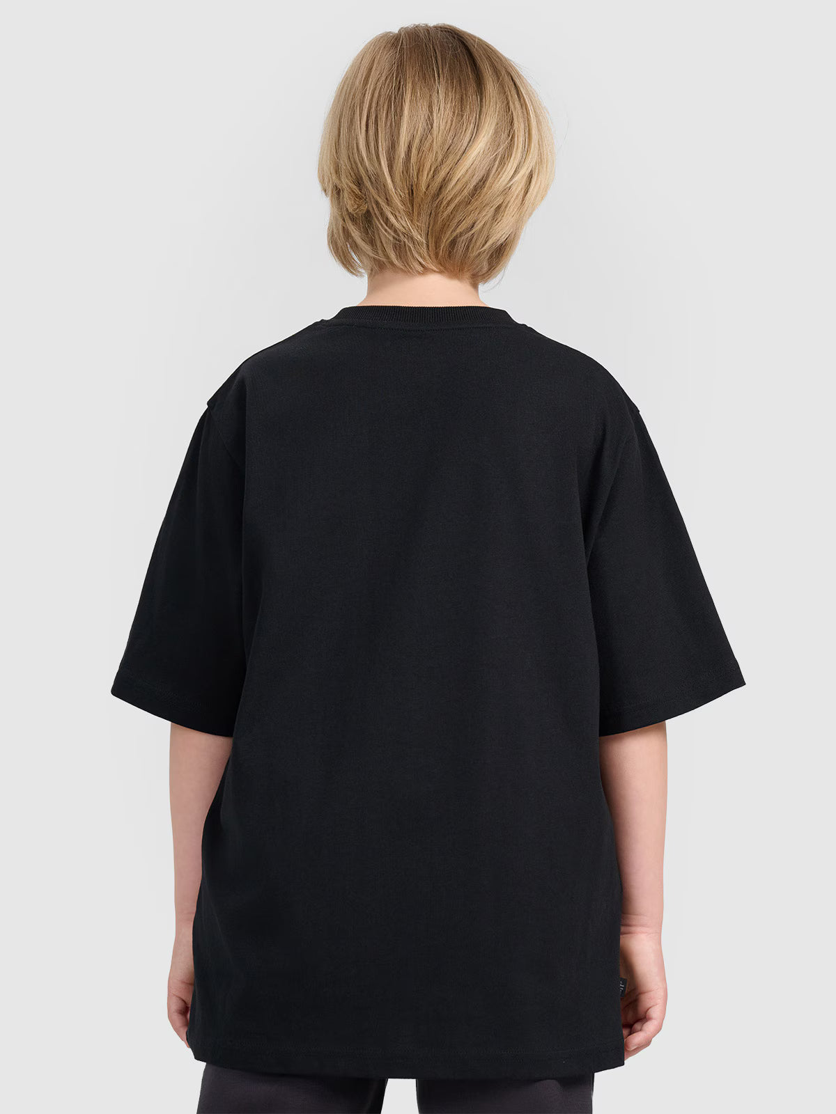 T-shirt oversize z nadrukiem chłopięcy