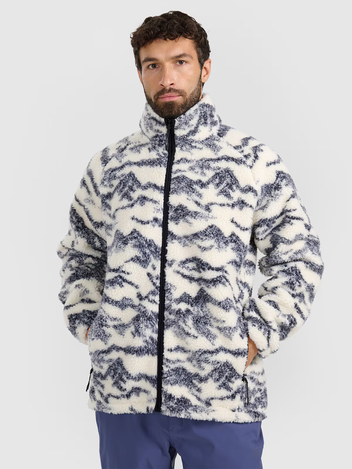 Polar sherpa oversize ze stójką uniseks