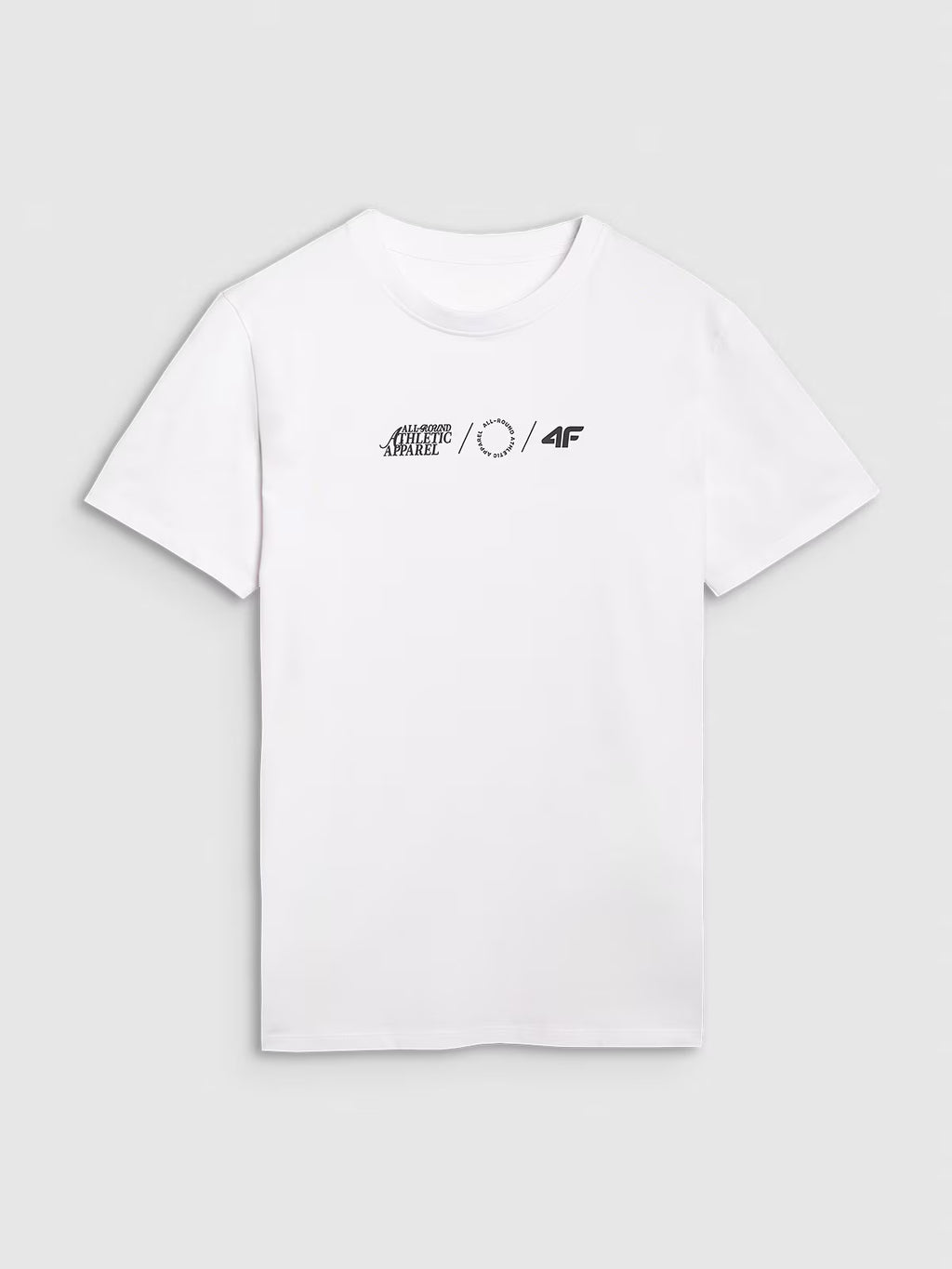 T-shirt regular z nadrukiem męski