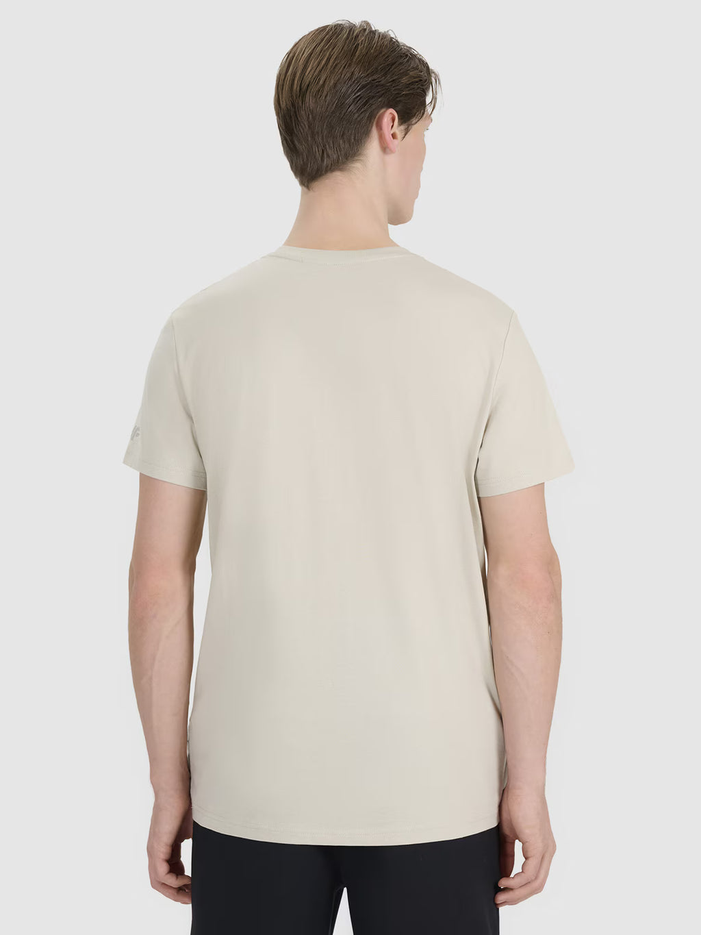 T-shirt regular z nadrukiem męski