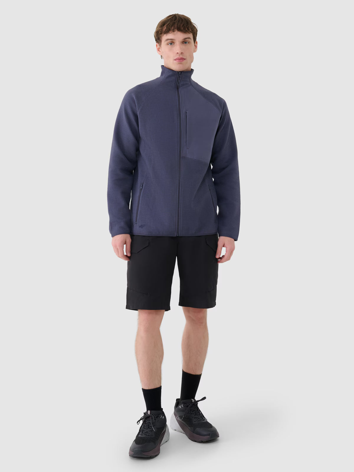 Bluza rozpinana bez kaptura męska