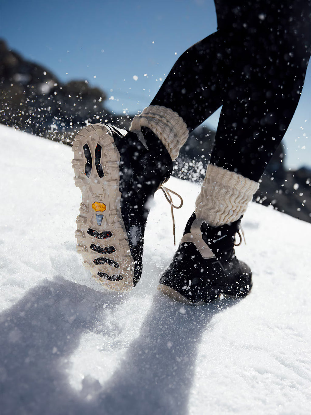 Wysokie buty trekkingowe ICE CRACKER z izolacją Primaloft damskie