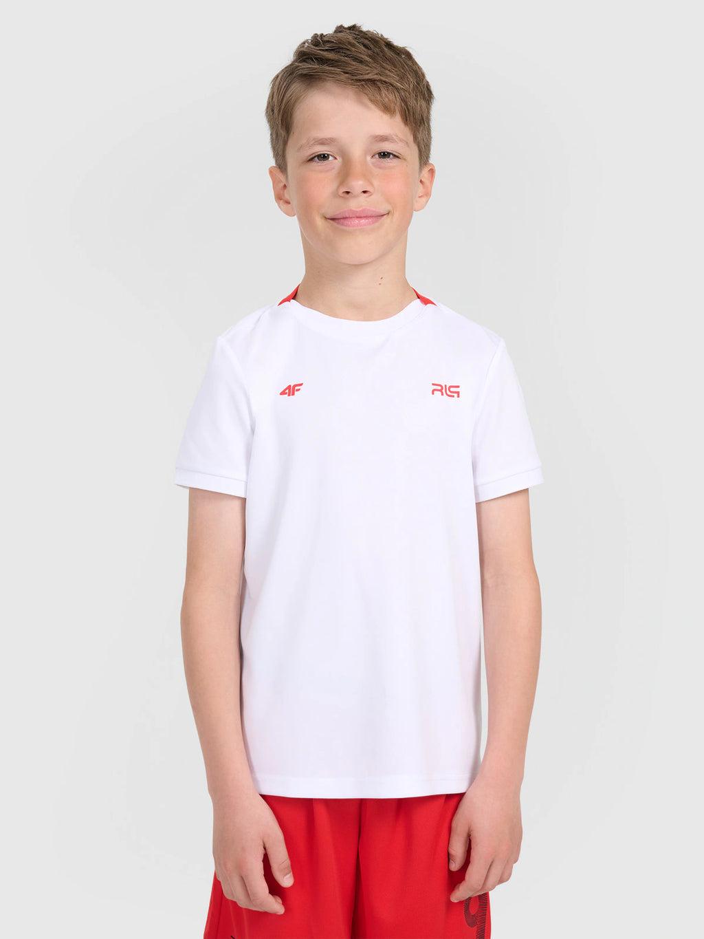 Koszulka sportowa dziecięca 4F JUNIOR x Robert Lewandowski