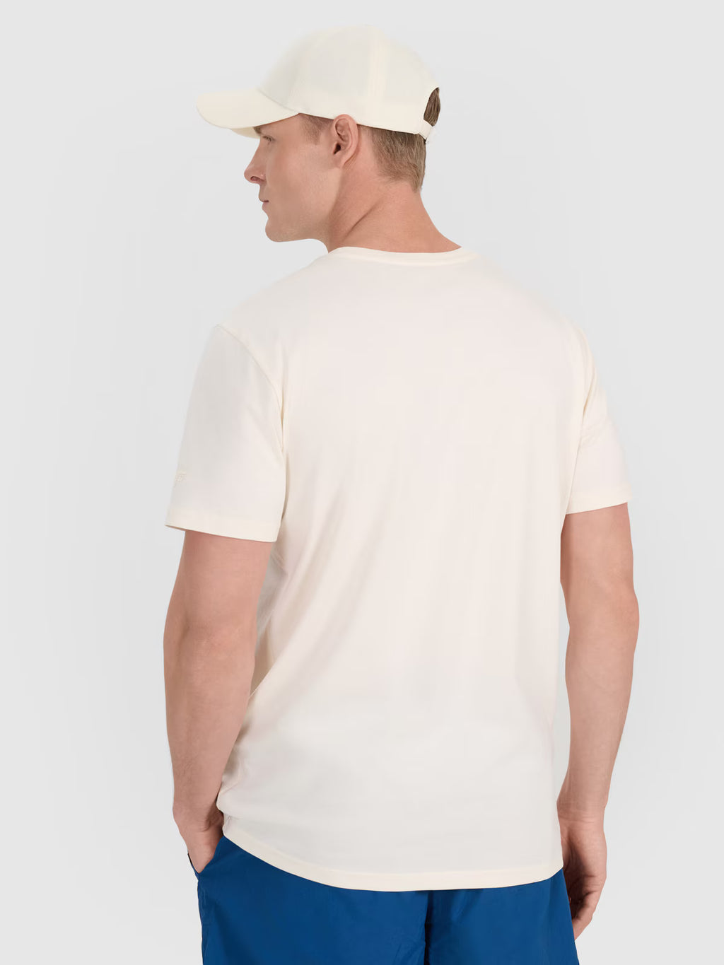 T-shirt regular z nadrukiem męski