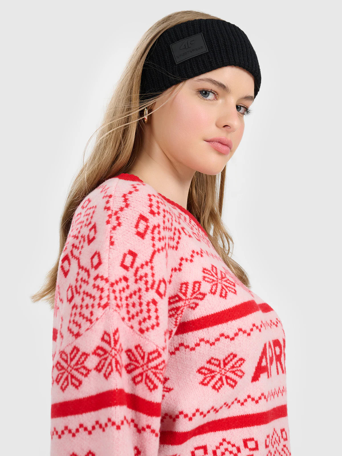 Sweter z wełną damski