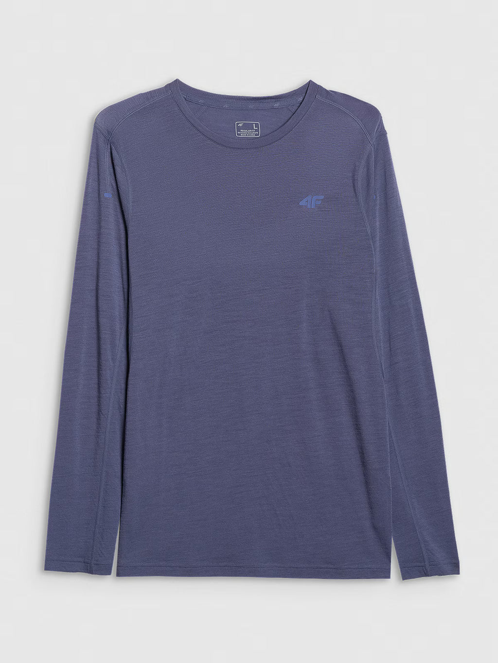 Longsleeve trekkingowy szybkoschnący z wełną merino męski