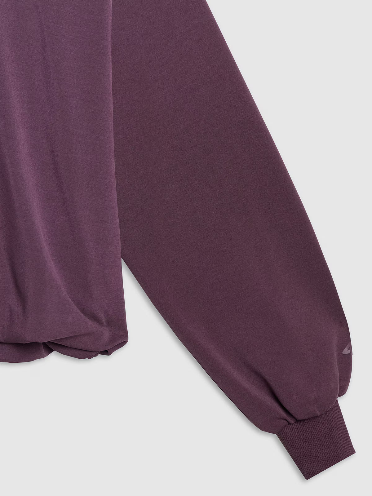 Bluza dresowa nierozpinana z modalem damska