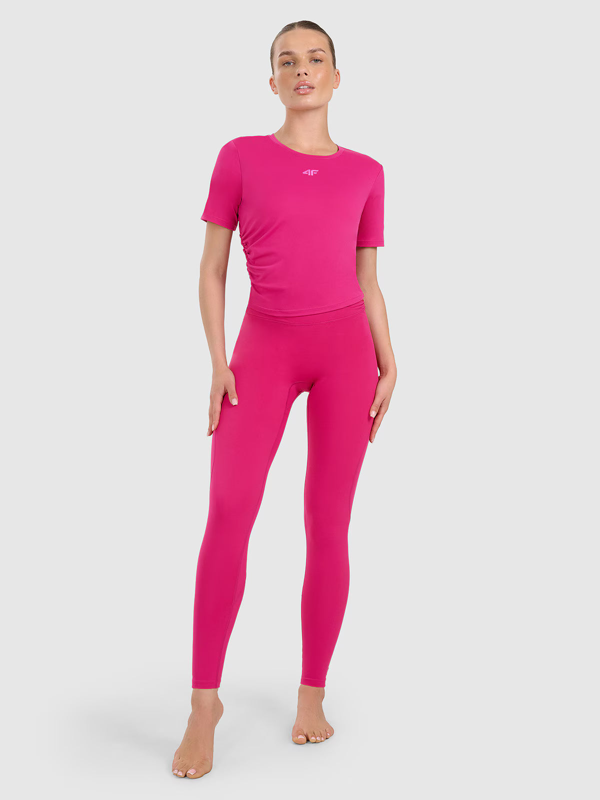 Legginsy do jogi i pilatesu szybkoschnące damskie