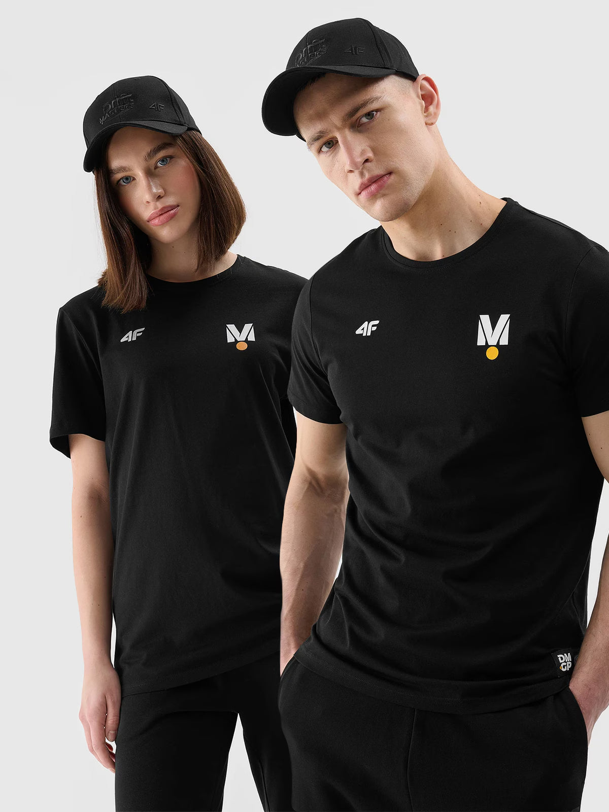 T-shirt regular z nadrukiem uniseks 4F x Drift Masters