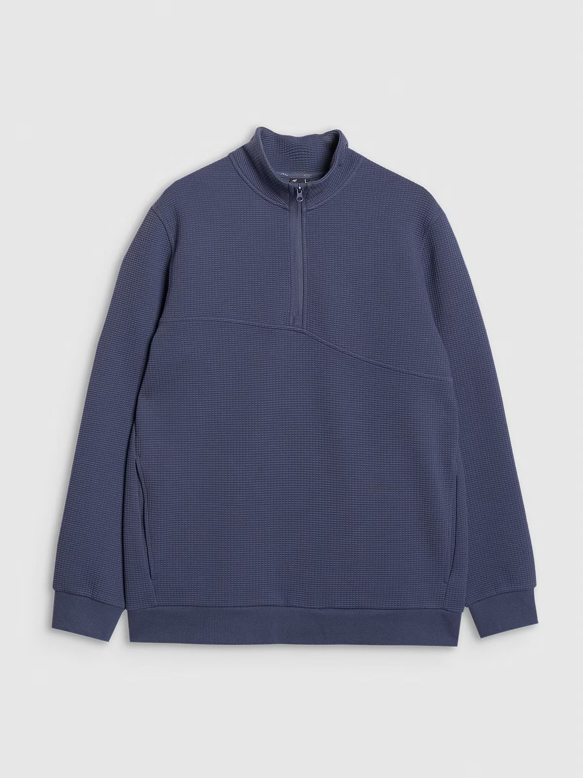 Bluza dresowa z dzianiny waflowej męska