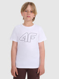 T-shirt regular z nadrukiem chłopięcy